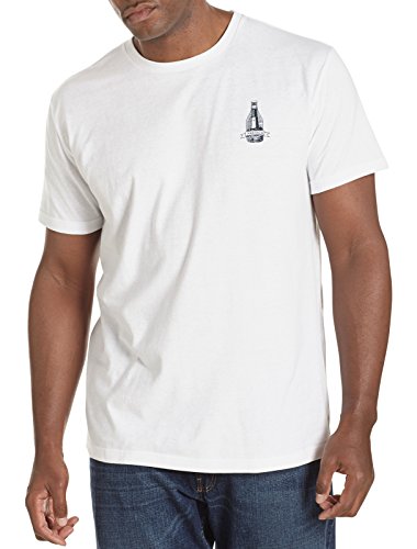 Nautica Big And Tall Lighthouse Lager Screen T Shirt 4xtall