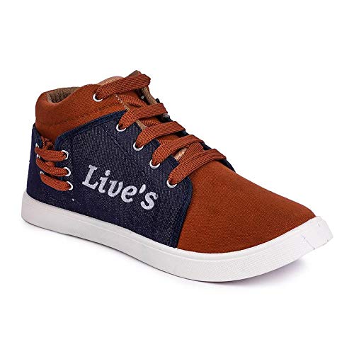 brown colour canvas shoes