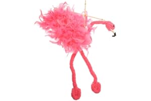 Totority Flamingo Marionette Puppet Lightweight String Animal Puppet Toy for Interactive Stage Shows and Creative Play 22.4 Inch Hand for Kids