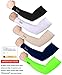 SHINYMOD Arm Sleeves for Men Women, UV UPF 50+ Sun Protection Cooling Compression Sleeves for Outdoor Sports, 5 Pairs