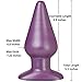 Doc Johnson Platinum Premium Silicone - The Super Big End - 5.5 in. Long and 2.3 in. Wide - Large Silicone Butt Plug with Flared Safety Base - Advanced Anal Toy - Purple