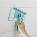 Leifheit Click System Bath Scrubber Flexi Pad with Fixture Cutout, Turquoise