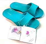 ALL CLEAN E.V.A ECO Friendly Ultra-Light Indoor Slides Sandals (Kids Small - Turquoise)