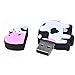 Novelty 8GB USB Flash Drive - Cartoon Cow USB 2.0 Memory Stick - Data Storage Pendrive Graduation Gift for Kids Children by FEBNISCTE