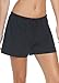 Jockey Women's Sleepwear 100% Cotton Boxer, black, M