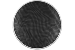 BNINETEENTEAM Mesh Drum Head 2Pcs 2ply Mesh Drum Head Silent Pad Skin Black 10inch Percussion Instrument Parts Black