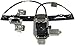 Dorman 741-890 Rear Driver Side Power Window Regulator and Motor Assembly Compatible with Select Chevrolet / GMC / Isuzu Models