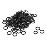 uxcell 100Pcs Black 9mm Outside Dia 1.5mm Thick Nitrile Rubber O Ring NBR Oil Sealing Grommets