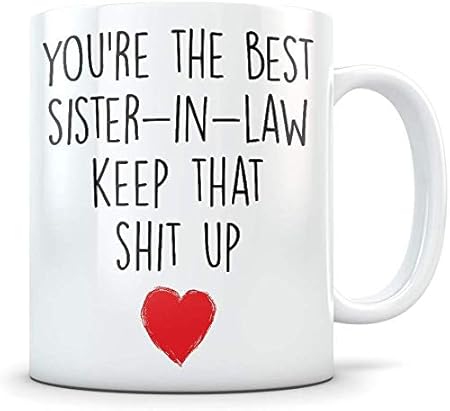 Idee Regalo Natale Per Cognata.Regali Suocera Divertente Regalo Cognata Tazza Cognata Tazza Cognata Tazza Da Caffe Amazon It Casa E Cucina