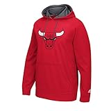 NBA Chicago Bulls Men's Tip-Off Playbook Hoodie, Medium, Red
