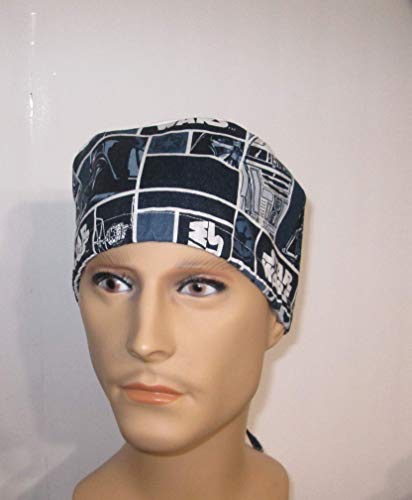 Mens Surgical Scrub Hat Star Wars Unisex Nurses Hat Chemo Hat