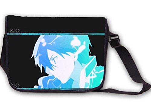 Siawasey Sword Art Online Anime Kirigaya Kirito Messenger Bag Backpack Shoulder Bag - Image 201
