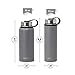MIRA 32 oz Stainless Steel Vacuum Insulated Wide Mouth Water Bottle | Thermos Keeps Cold for 24 hours, Hot for 12 hours | Double Wall Powder Coated Travel Flask | Smoke Gray