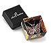 925 Sterling Silver Butterfly Necklace Pendant Multi-Colored Polymer Clay Handmade Jewelry, 16.5