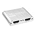 Santanic HDMI Splitter V1.4 HDR 4K x 2K 2 Port 1 in 2 out for Full HD 1080P and 3D Resolution