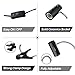 OMAYKEY Reptile Lamp Fixture Holder Clamp, Upgraded Lengthened Adjustable Stand and Socket - for Pet Brooder Coop Chicken Lizard Turtle Snake Aquarium Habitat Heat Lamps & Light Bulb - Black