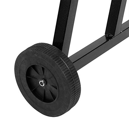 Holzkohle Grillwagen, Holzkohlegrillwagen, Holzkohlegrill, Grillkamin, Barbecue Grill, aus Stahl, Räucherofen Zubehör… – Bild 8