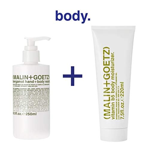 MALIN+GOETZ Hand + Body Wash – natural hydrating soap, cleansing and purifying for all skin types, prevents stripping or irritation on sensitive skin. Cruelty-free. Beauty Care