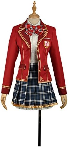 Amazon Co Jp アイドルマスター シンデレラガールズ 五十嵐 響子 いがらし きょうこ 島村卯月 しまむら うづき 風 制服 コスプレ衣装 Cosplay衣装 アニメ ハロウィン コスチューム イベント パーティー メイド服 仮装 ホビー 通販