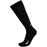 2XU Flight Compression Socks, Titanium/Titanium, Large 2