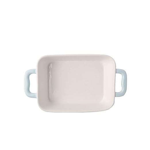 OHGQY Bandeja Rectangular De Cerámica For Hornear, Horno De ...