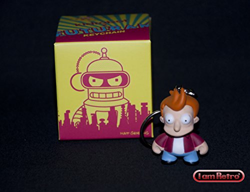 Fry - Futurama Keychain 1.5 inches - Box Opened to Identify Character From Blind Box - RARE Out of Print
