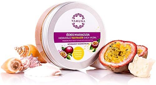 Yamuna Passion Fruit Moisturizing Body Scrub with Shea Butter 200ml