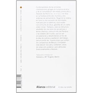 Teogonía & Trabajos y días & Escudo & Certamen / Theogony & Works and Days & Coat & Contest (Spanish Edition)
