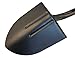 BULLY TOOLS 82510 14-Gauge Round Point Shovel with Fiberglass D-Grip Handle