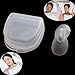Anti-snoring Tongue Sleeve Shackle Retainer Silicone Dental Guards Tongue Tube Medical Soft Sleep aid