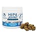 Glucosamine Chondroitin Soft Chewables for Dogs Turmeric, Arthritis Pain and Hip Dysplasia Treatment-Made in USA-Chicken Flavor-120 Chews