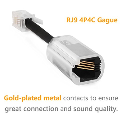 image for Telephone Cord Detangler, Uvital Anti-Tangle Telephone Handset Cable 3