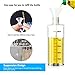 LUYIMIN Oil Sprayer for Cooking,Oil and Vinegar Dispenser Set With Glass Bottle and Stainless Steel,Olive Oil Soy Sauce dispenser Pump Sprayer for Kitchen, Air Fryer,BBQ,Making Salad,Baking (2 Pack)
