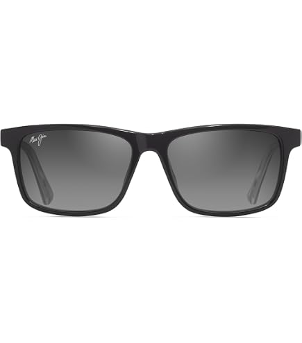 Amazon.com: MAUI JIM Unisex Adult Grey Moaka Matte Black Gafas, 52