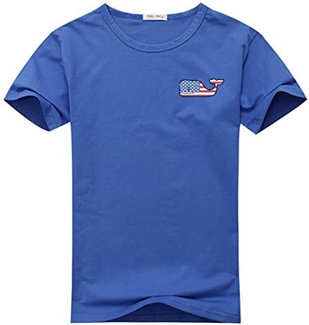 Vineyard Vines falg Classic Logo For 2016 Printed Short Sleeve women's T shirt