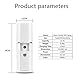 PJY Nano Facial Steamer Mister Spray Eyelash Extensions Cleaning Pores Water SPA Moisturizing & Hydrating Face Sprayer USB Rechargeable Mini Beauty Device - White (Nano Mister)