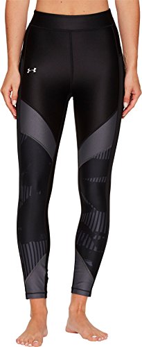 Under armour women s ua heatgear color blocked print ankle crop b…
