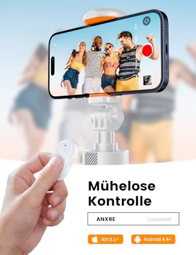180cm Handy Stativ mit 1/4" Kamera-Halterungen, NT79 Selfie Stick