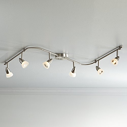 ProTrack Flex Rave 6-Light Satin Chrome Track Fixture
