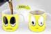 Cortunex Color Changing Mug - 11 Ounce Ceramic Heat Changing Mug with A Funny Yellow Smiley Face - Fun Gift for Women Man, Kids - Novelty Unique Color Changing Coffee Mug - Great Gift Idea