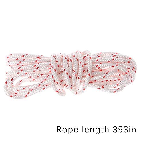 LQKYWNA 10 m Starterseil Durchmesser 0,35 mm Zugschnur, Rasenmäher, Trimmer, Freischneider, Kantenschneider, Motorteile – Bild 3