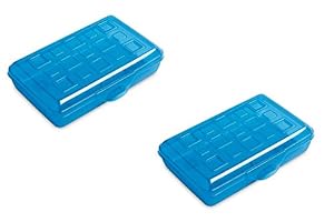 Image of Sterilite School Boxes (Pencil Box, Pack of 2) (17224812)