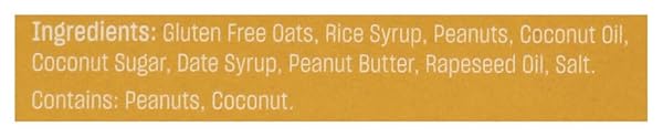 PEANUT BUTTER OAT BAR, 4 CT