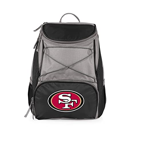 PICNIC TIME Unisex-Erwachsene PTX Kühler-Digitaldruck NFL Rucksack, Schwarz, Einheitsgröße