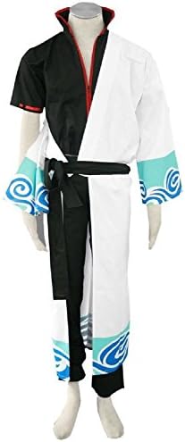 Harry Shops Gin Tama Gintoki Sakata Cosplay Costume-Male-XXX-Large
