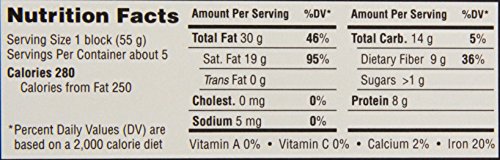 Scharffen Berger Unsweetened Dark Chocolate Baking Bar (99% Cacao), 9.7 oz