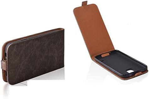 'Flexi Brown Case Cover For Apple iPhone 6 4,7flipcase Cover Genuine Italian Leather Case – Pouch Cover Surazo Original Handmade – Brown/Brown