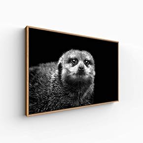 Canvas Wall Art for Living Room, Bedroom Animal Portrait Framed Canvas Prints for Home Decoration Ready to Hang - 16x24 inches