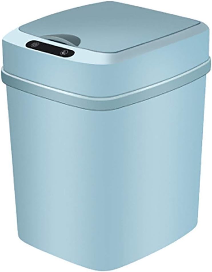 DFGRFN Bote de Basura doméstico con Cubierta 8L Sensor Inteligente Bote