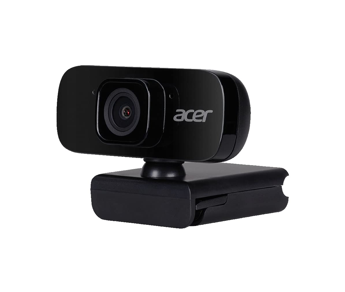 Acer QHD Conference Webcam (5 Megapixels, 30 FPS, 70° Wide Angle, Built-in Noise Cancelling Micro, Compatible with Win, Linux, Mac and Android) Black